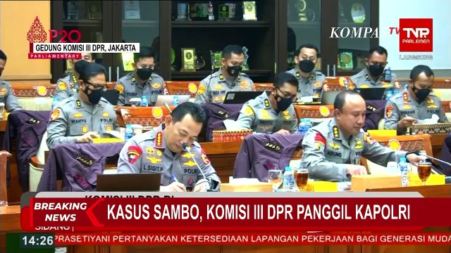 Banyak Anggota Polri yang Terlibat Kasus Sambo, Komisi III: Perlu Pembenahan Internal Polri!