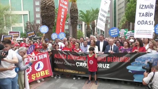 İzmir haber | İzmir'de Asbestli Gemiye Karşı Dava Açıldı. Tunç Soyer: Bir Zehir, Bir Çöp Kargosu Geliyor. Yağma Yok, İzmir Buna Geçit Vermeyecek