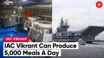 Inside IAC Vikrant, Equipped With Three Automated Galleys