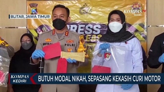 Butuh Modal Nikah, Sepasang Kekasih Nekat Curi Sepeda Motor