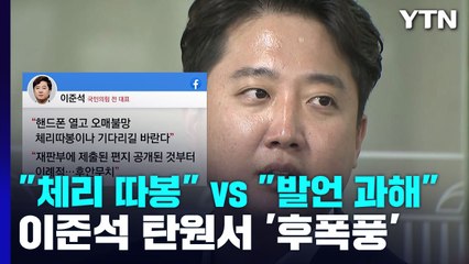 "체리 따봉이나" vs "발언 과해"...李 탄원서 후폭풍 / YTN