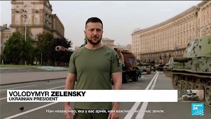 Ukraine will fight 'until the end', Zelensky says on Independence Day
