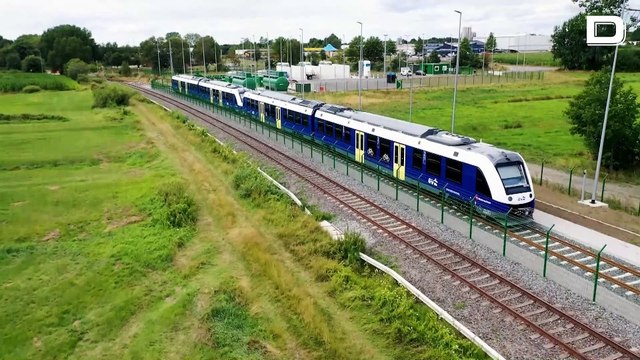 Así es la primera flota de trenes de hidrógeno en el mundo