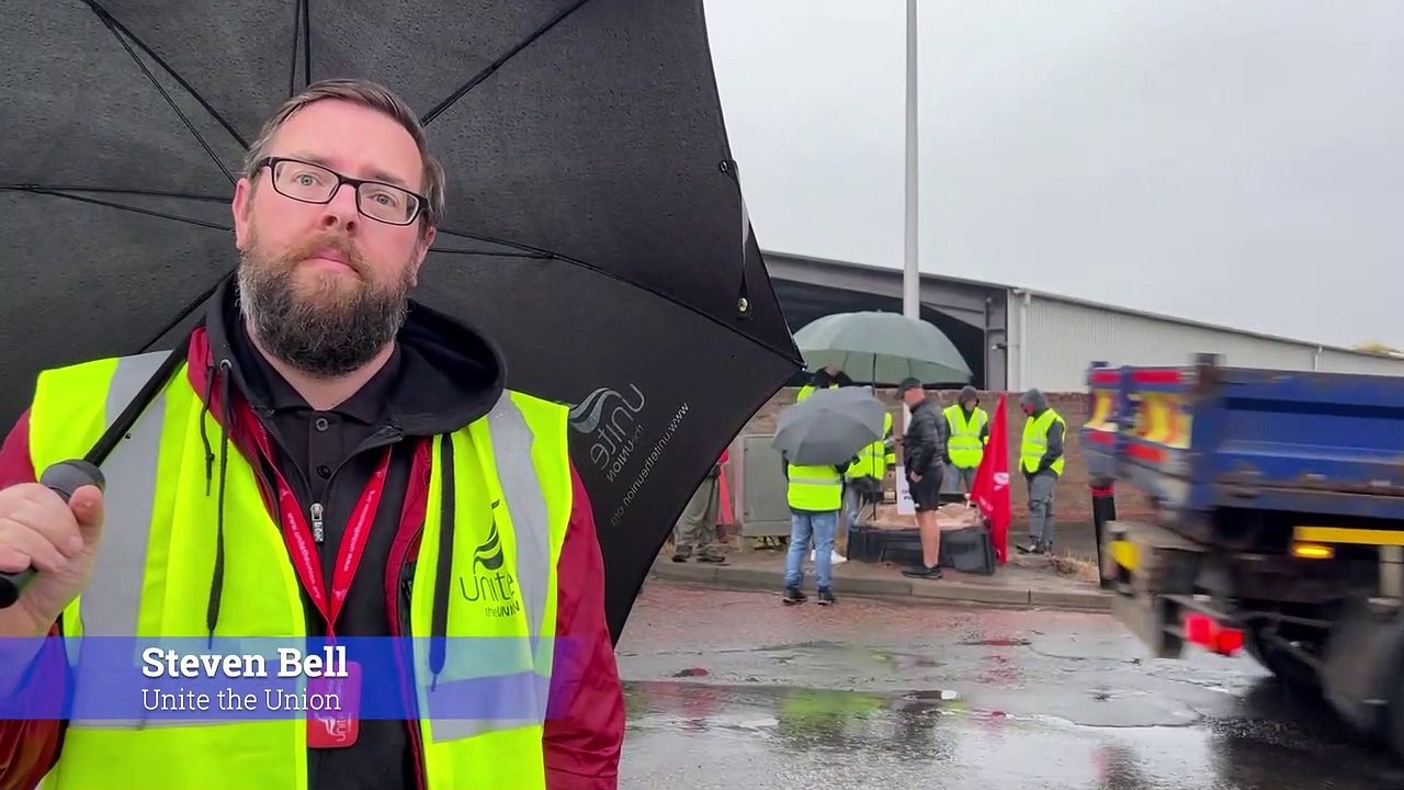Falkirk Council Refuse Workers Strike video Dailymotion