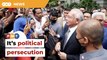 Najib’s case political persecution, claims Umno leader