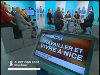 FR3 Christian Estrosi, Jacques Peyrat & Patrick Allemand