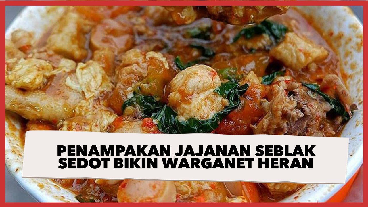 Dikemas Pakai Gelas Jus, Penampakan Jajanan Seblak Sedot Ini Bikin Warganet Heran