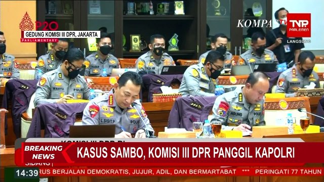 Kasus Sambo Jadi Rintangan Polri, Komisi III DPR: Jadikan Pembelajaran