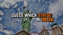 Guess Which Statue is Taller | Geography Quiz Challenge