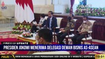 PRESISI Update 19.00 WIB Presiden Jokowi Terima Delegasi Dewan Bisnis AS-ASEAN, di Istana Negara