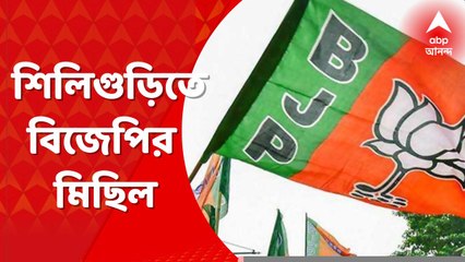 BJP Rally: 'চোর ধরো, জেল ভরো' স্লোগান তুলে শিলিগুড়িতে বিজেপির মিছিল । Bangla News