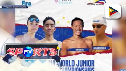 Joshua Gabriel Ang, handa na sa FINA World Junior Swimming Championships
