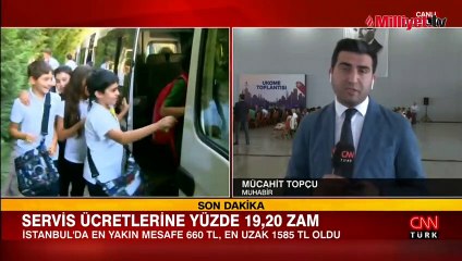 Servis ücretlerine yeni zam!