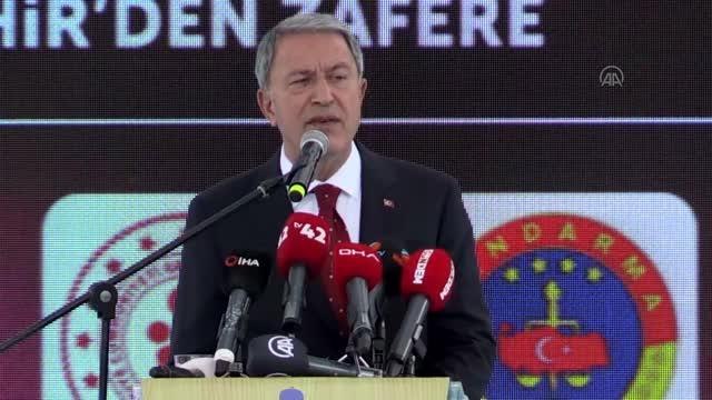 Bakan Akar: Ordumuz, Cumhuriyet tarihinin en yoğun ve en etkili faaliyetlerini icra etmektedir