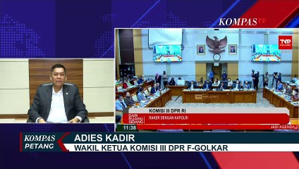 Minta Kapolri Ungkap Motif Pembunuhan Yosua, Adies Kadir : Secara Garis Besar, Tidak Perlu Detail