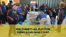 IEBC submits all election forms at Milimani court