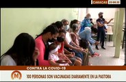 100 personas son vacunadas diariamente en el Distrito Sanitario 1 en La Pastora en Caracas