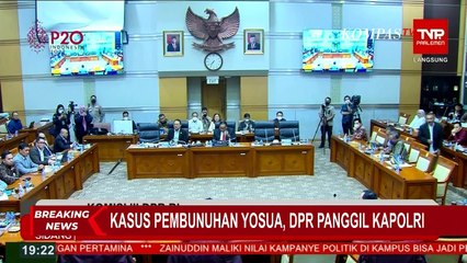 BREAKING NEWS - Jawab Soal Motif Pembunuhan Yosua, Kapolri : Dipicu Laporan Masalah Kesusilaan