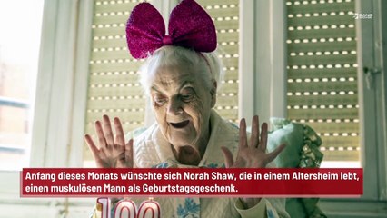 Britin bekommt besonderes Geschenk zu 106. Geburtstag