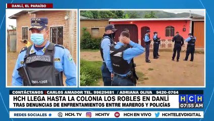 Danlí: Denuncia por Violencia Doméstica provocó enfrentamiento entre policías y denunciados