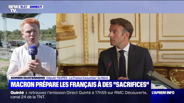 Adrien Quatennens: 5 milliardaires possèdent autant que 27 millions de personnes en France