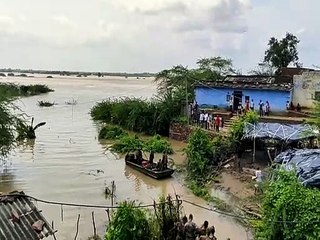 flood in kota : चम्बल का पानी गांवों में घुसा, सेना ने 144 लोगों को किया रेस्क्यू