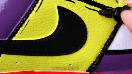 AWESOME SHOE HACKS __ HOW TO CUSTOMISE YOUR SHOES
