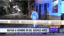 De varios impactos de bala matan a un hombre en el barrio Buenos Aires de la capital