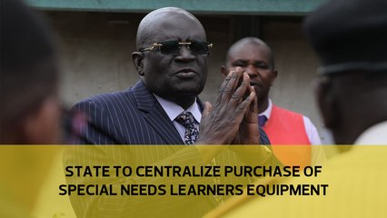 State to centralize purchase of special needs learners equipment