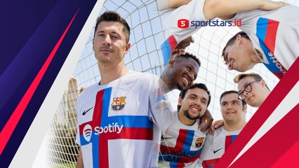 Keren! Inilah Jersey Ketiga Barcelona Musim 2022-2023