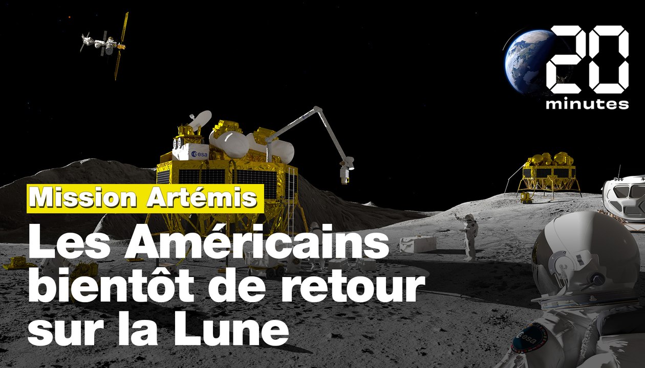 Espace : Les Américains bientôt de retour sur la Lune avec la mission Artémis