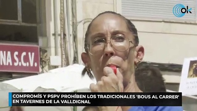 Compromís y PSPV prohíben los tradicionales 'bous al carrer' en Tavernes de la Valldignal