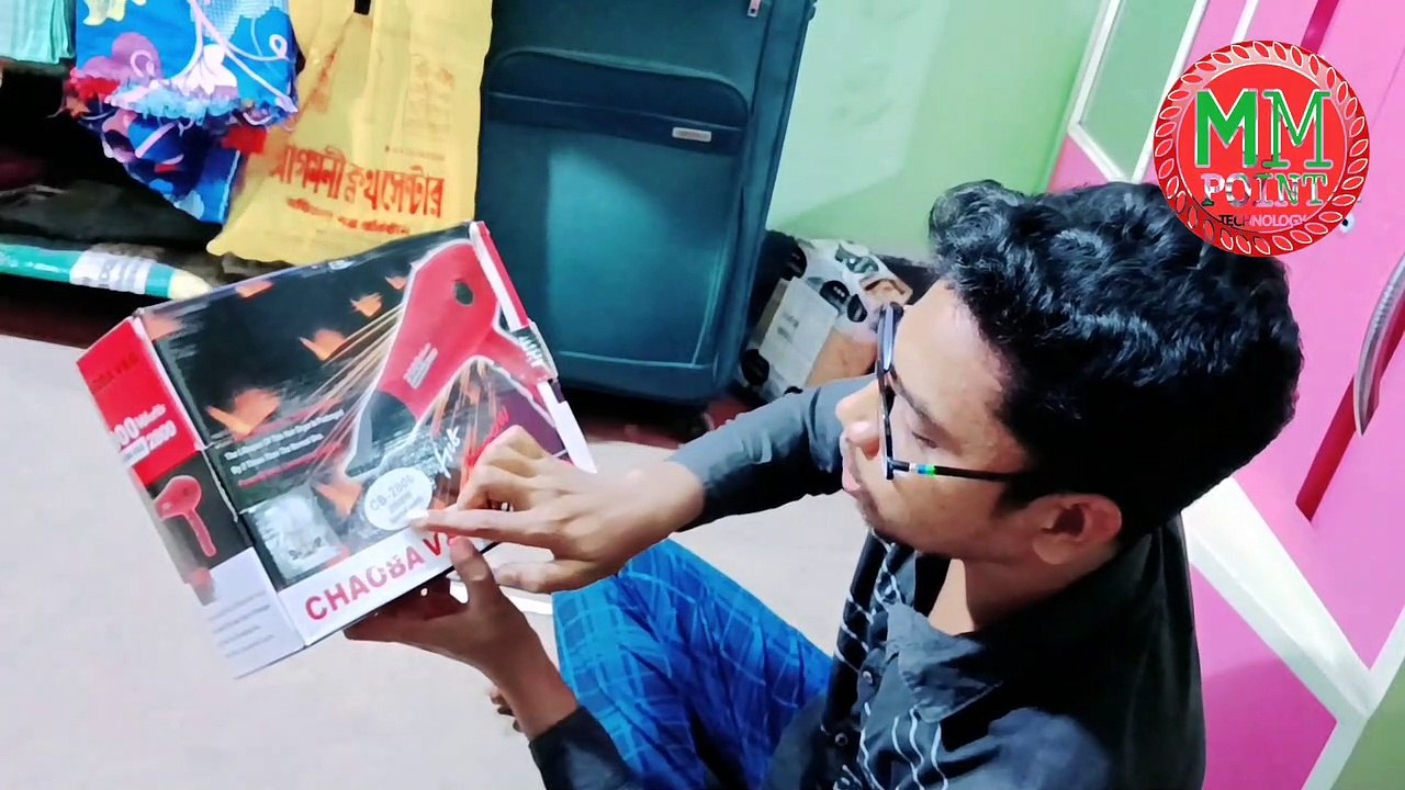 PKK Traders Hair Dryer Unboxing | Chaoba V&G Hair Dryer Nova Hair Straightener Unboxing In Hindi