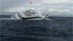 Un yacht monégasque filmé en train de couler au large de l'Italie