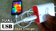 Dual USB Charger dead | charger Repair in Hindi | Vivo USB charger repair
