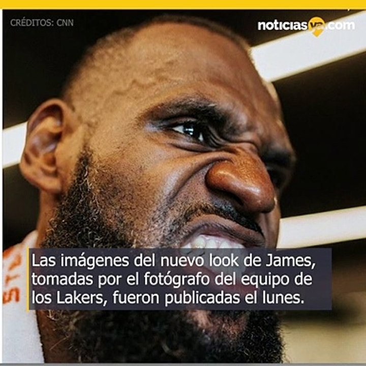 Lebron James estrena apariencia