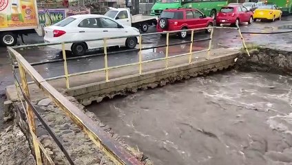 La presa de Las Pintas se desbordó tras la tormenta que azotó la ZMG durante la madrugada