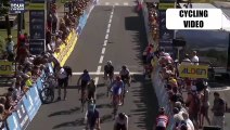 Crash In Finish Line Sprint At Tour de l'Avenir