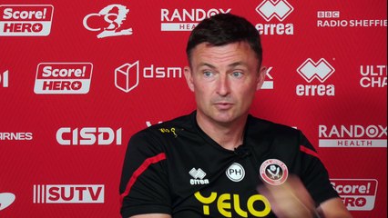 Paul Heckingbottom on Sander Berge's future