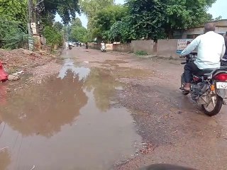 SriGanganagar जर्जर सड़कों के दर्द से तड़प रहा हमारा इलाका