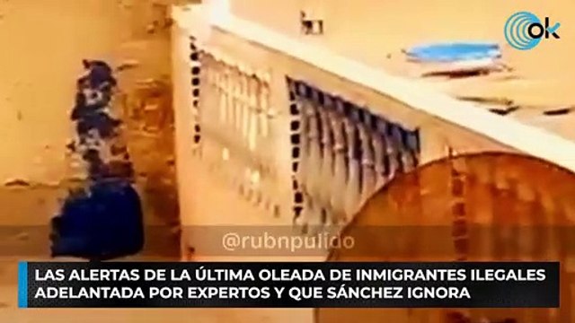 Las alertas de la última oleada de inmigrantes ilegales adelantada por expertos y que Sánchez ignora