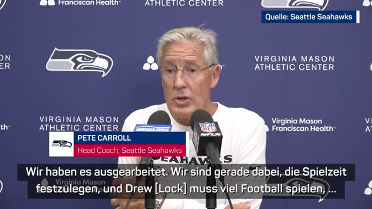 Carroll: QB-Rennen bei Seahawks ist weiterhin offen
