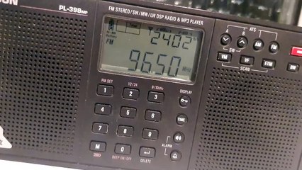 London Maritime radio 96.5 with id Picked up in Clacton On Sea Essex FM Radio Tropo DX 2022