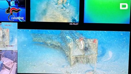 Un espolón de barco de guerra del Imperio romano es recuperado de las profundidades