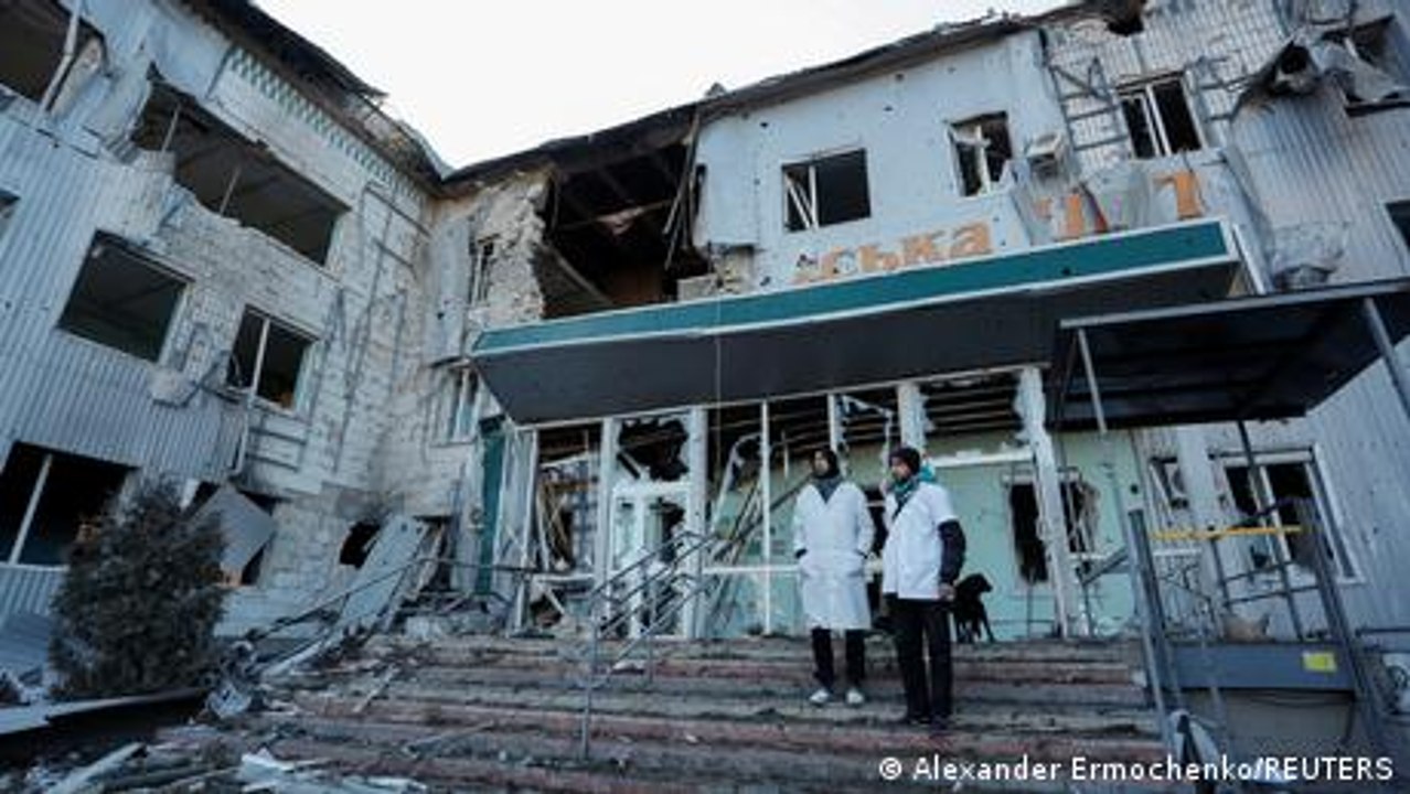 Russlands Bomben zerstören ukrainische Krankenhäuser