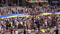 Bruxelas celebra  Dia da Independência da Ucrânia e promete apoio