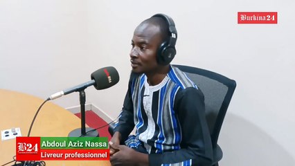Abdoul Aziz Nassa, la figure de la livraison sap sap à Ouaga