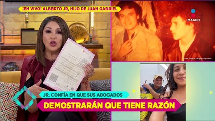 Alberto Aguilera Jr. demuestra sí ser hijo de Juan Gabriel con esta acta de nacimiento