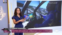 Testes de carros voadores em áreas urbanas vão começar