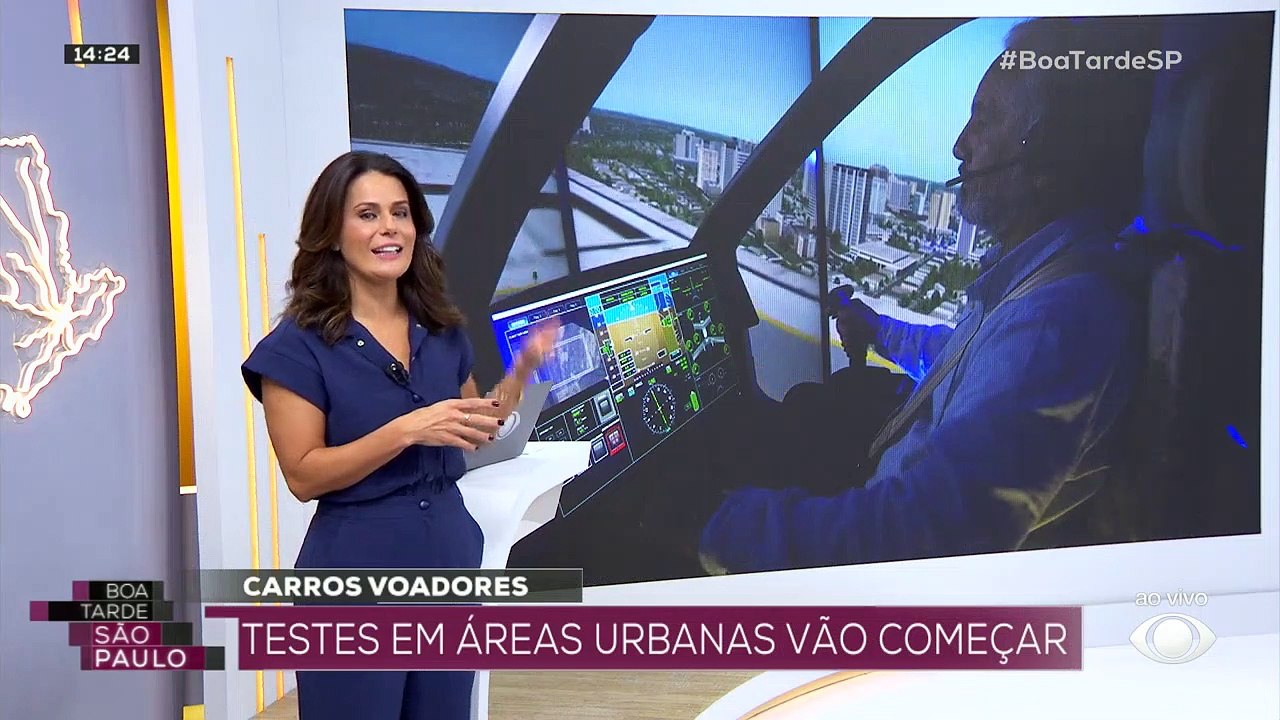Testes de carros voadores em áreas urbanas vão começar